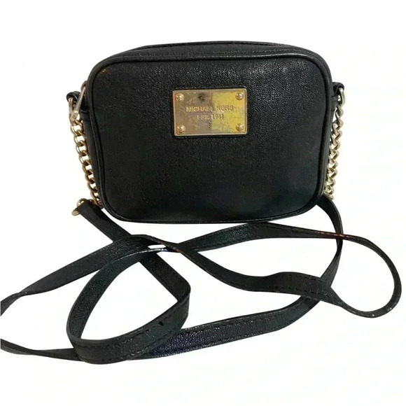 Michael Kors small leather crossbody handbag - Picture 1 of 11